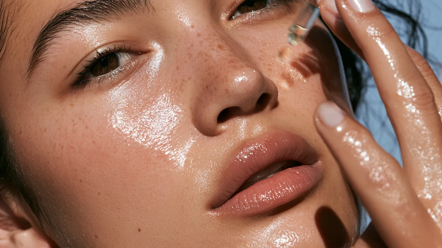 Radiant and even skin tone achieved using natural frankincense facial oil